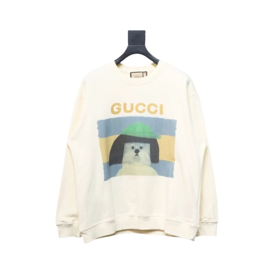 Gucci 24Fw Funny Cartoon Series Printed Round Neck Sweatshirt Animals 01