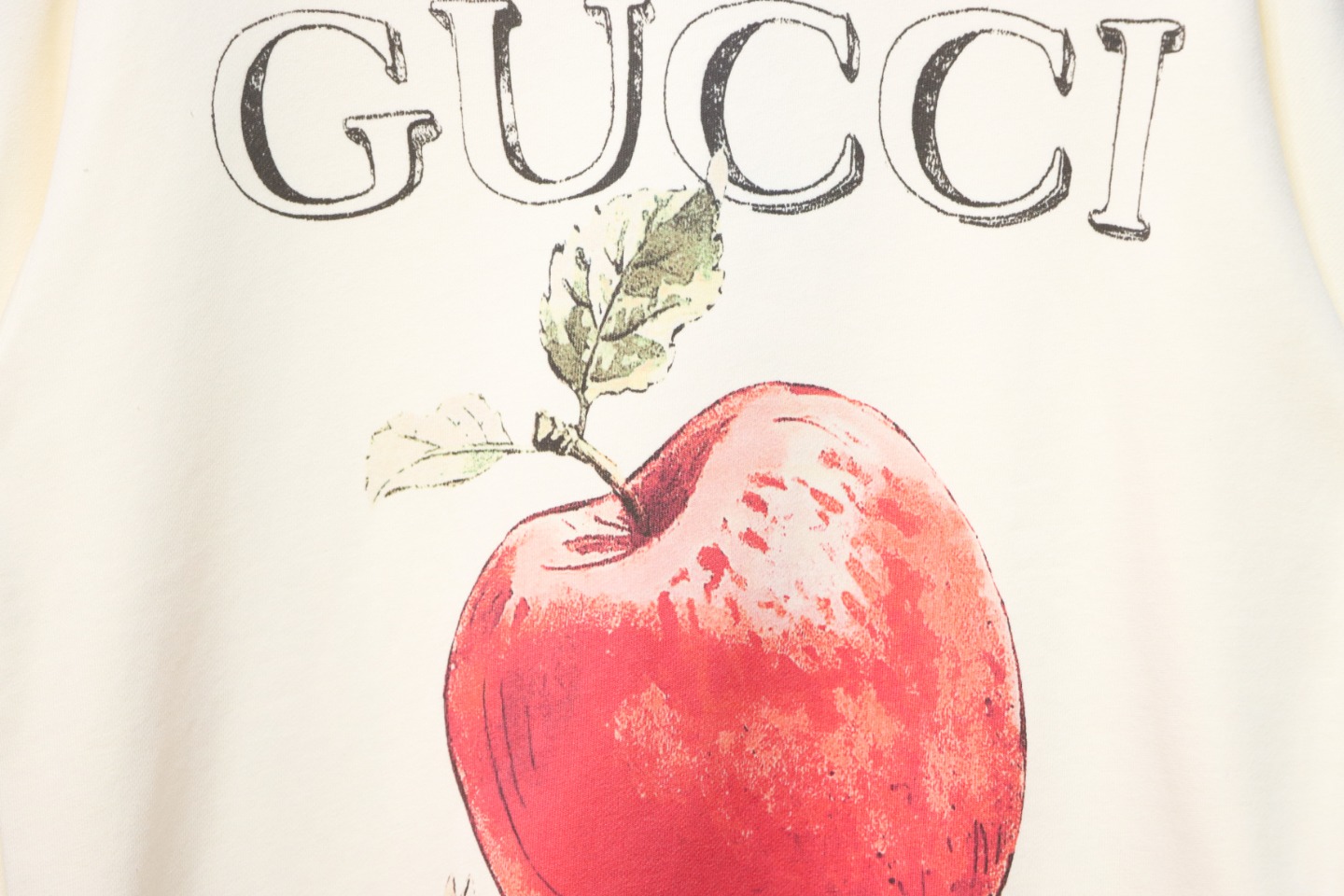 Gucci 24Fw Funny Cartoon Series Printed Round Neck Sweatshirt Apple