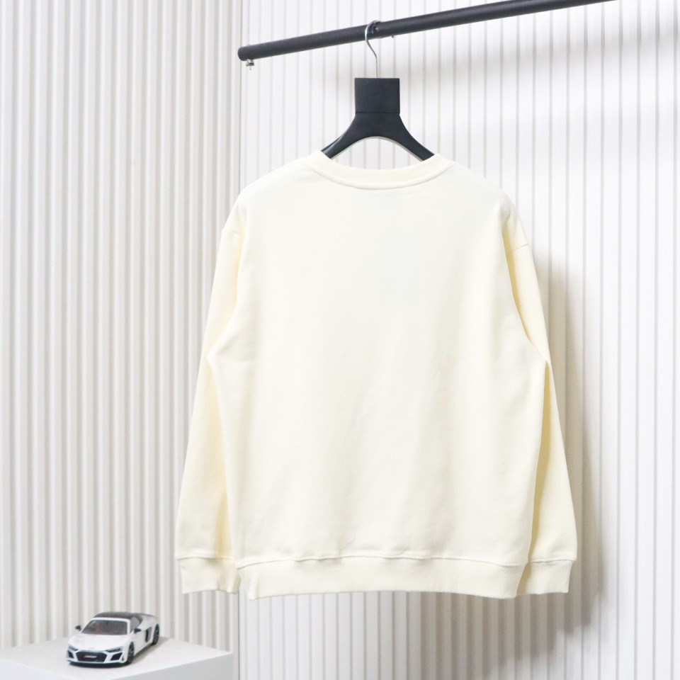 Gucci 24Fw Funny Cartoon Series Printed Round Neck Sweatshirt Apple