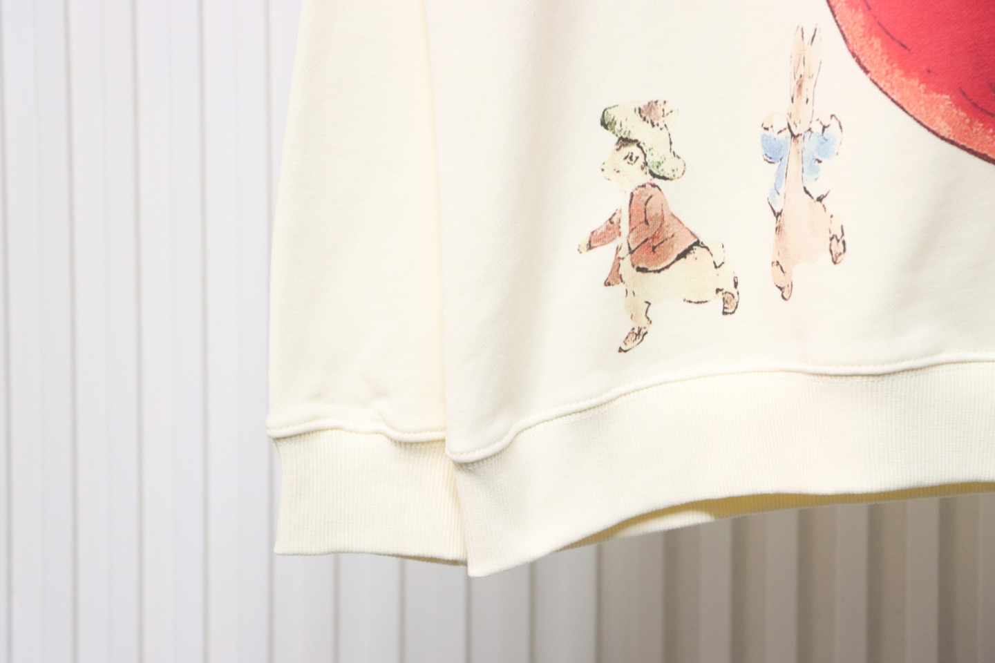 Gucci 24Fw Funny Cartoon Series Printed Round Neck Sweatshirt Apple