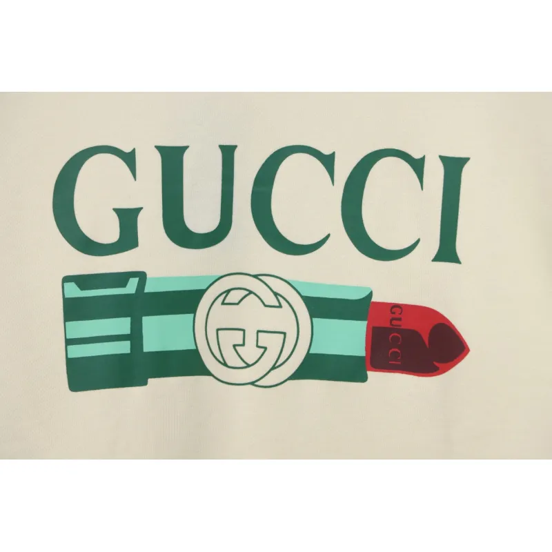 Gucci 24Fw Lipstick Print Crewneck Sweatshirt