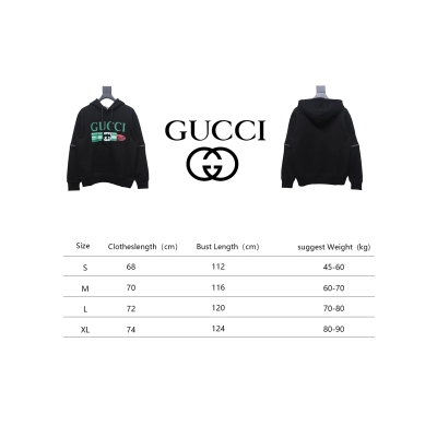 Gucci 24Fw Lipstick Print Sleeves Detachable Hooded Sweatshirt 02