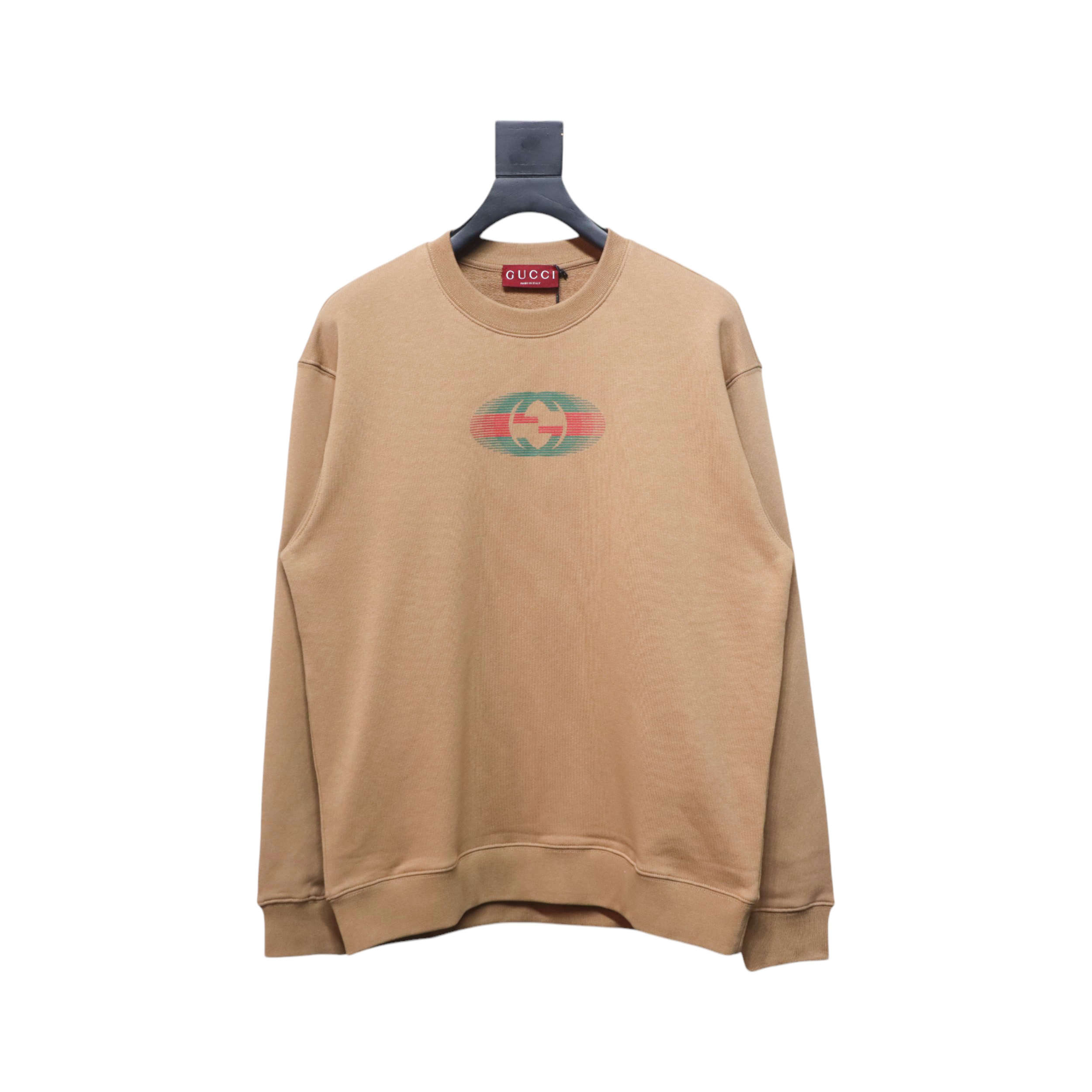 Gucci 24Fw Multicolor Combination Printed Crew Neck Sweatshirt