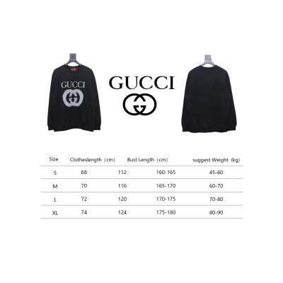 Gucci 24Fw Polka Dot Letter Logo Print Crew Neck Sweatshirt 02