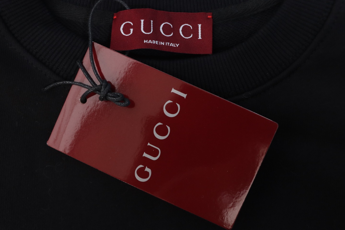 Gucci 24Fw Polka Dot Letter Logo Print Crew Neck Sweatshirt