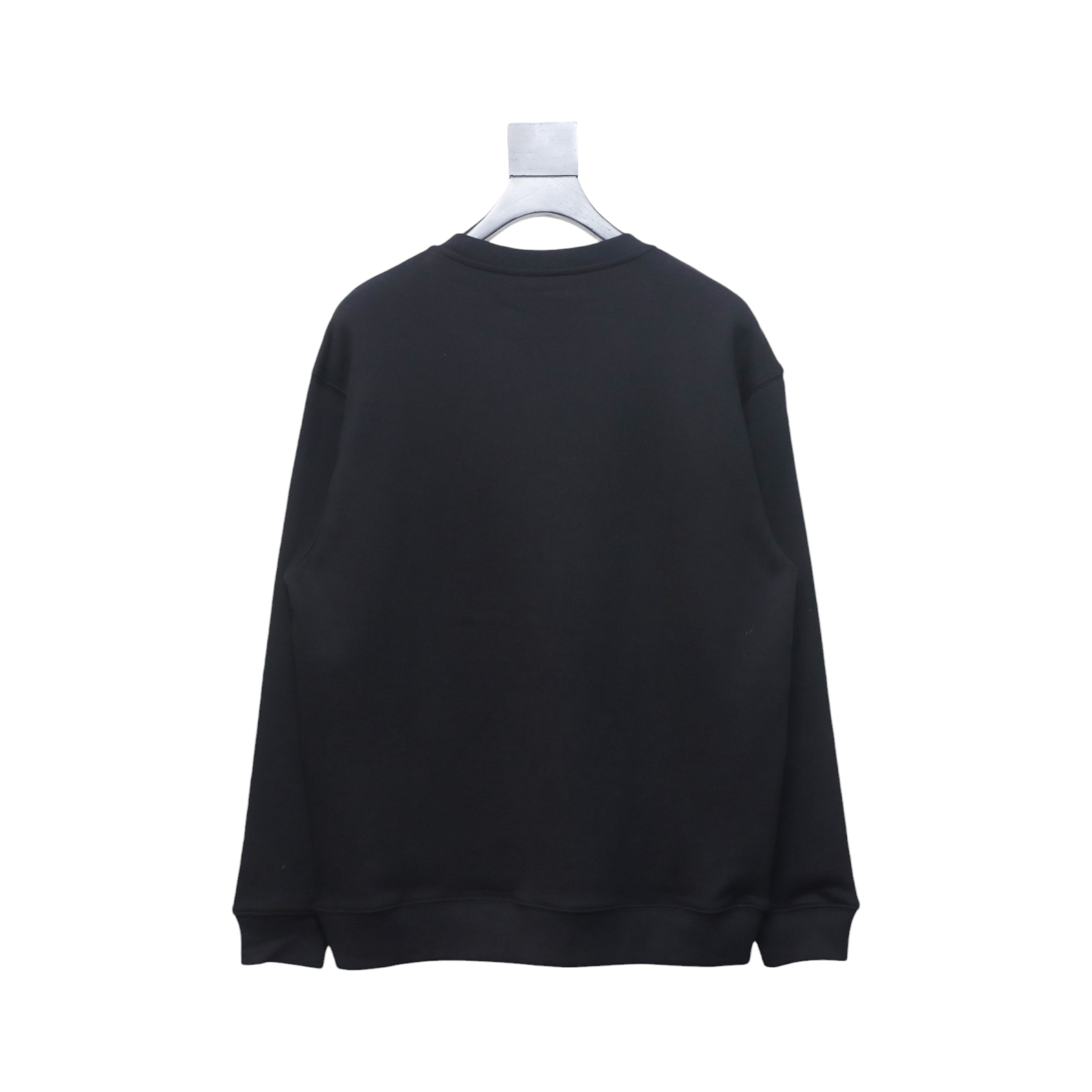 Gucci 24Fw Purple Cursive Letters Embroidery Crewneck Sweatshirt