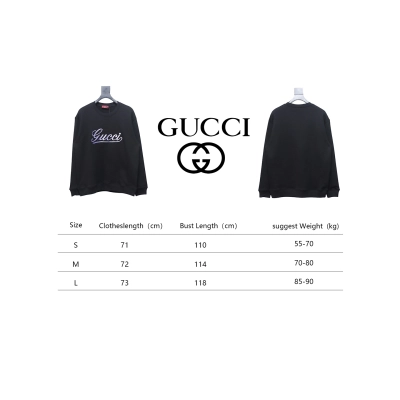 Gucci 24Fw Purple Cursive Letters Embroidery Crewneck Sweatshirt 02