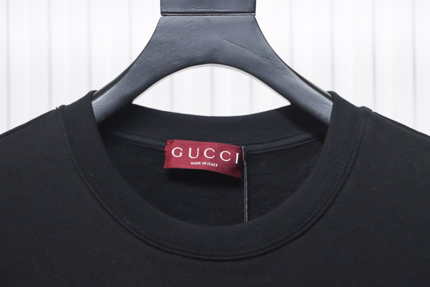 Gucci 24Fw Purple Cursive Letters Embroidery Crewneck Sweatshirt