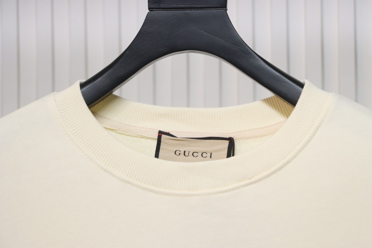 Gucci 24Fw Retro Equestrian Chain Embroidery Crewneck Sweatshirt