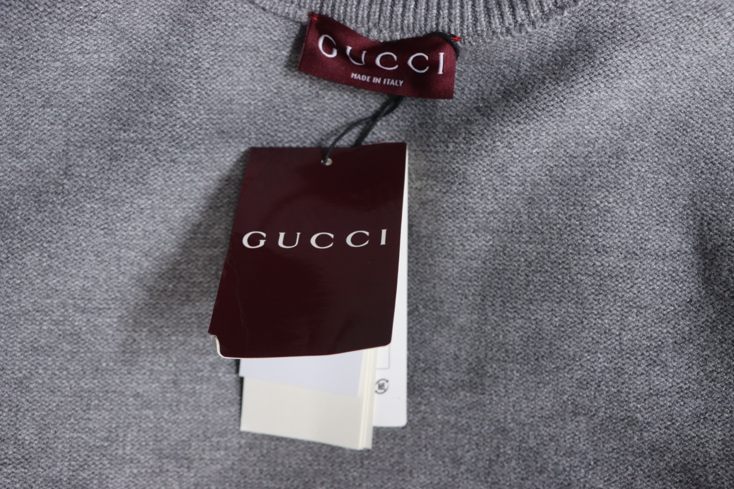 Gucci 24FW Signature Jacquard Wool Sweater