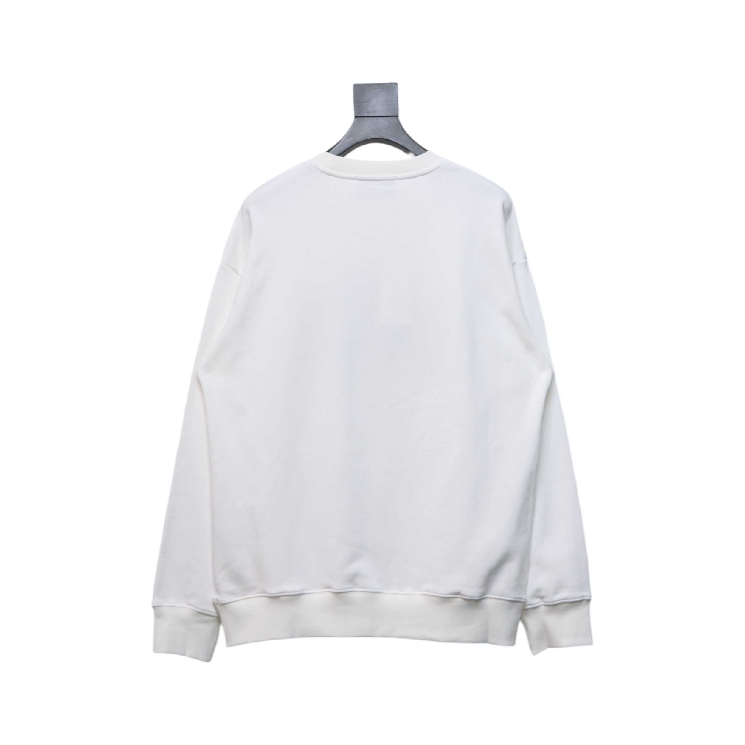 Gucci 24Fw Towel Embroidery Lettering Crew Neck Sweatshirt White