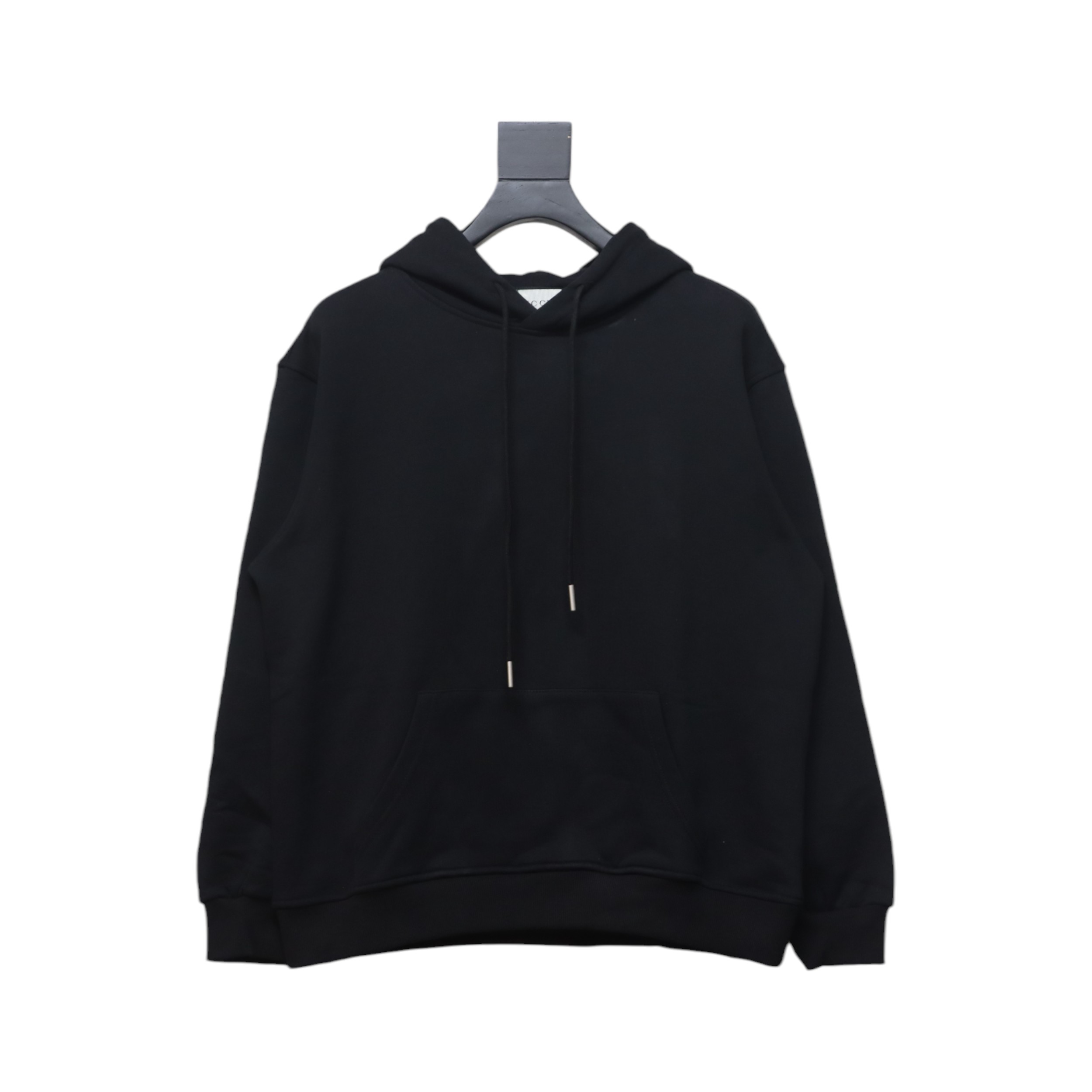 Gucci 24SS Hooded Sweatshirt With Lettering On The Back Black