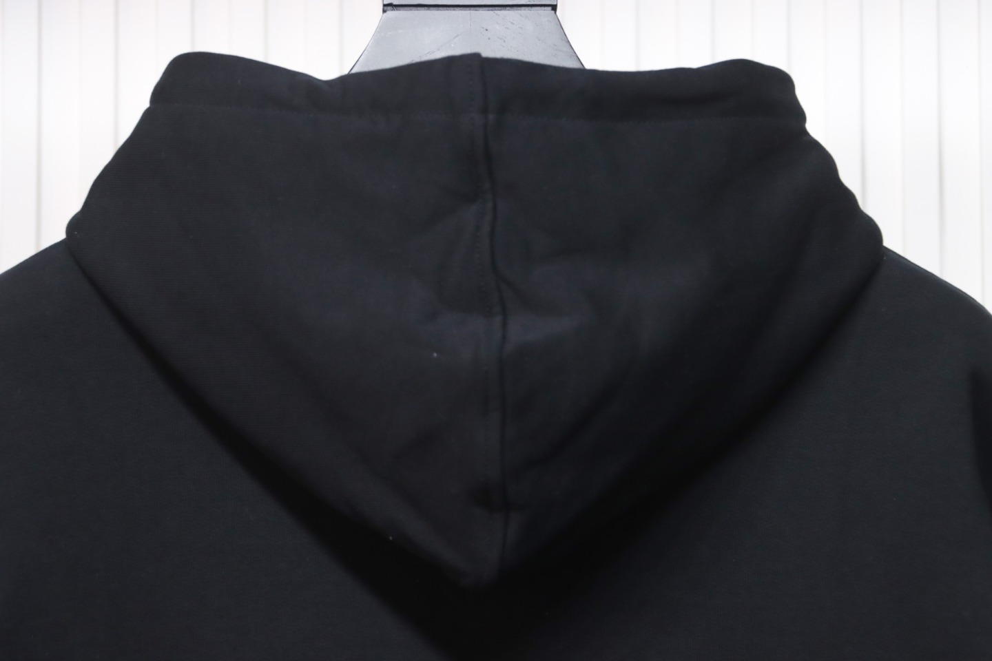 Gucci 24SS Hooded Sweatshirt With Lettering On The Back Black