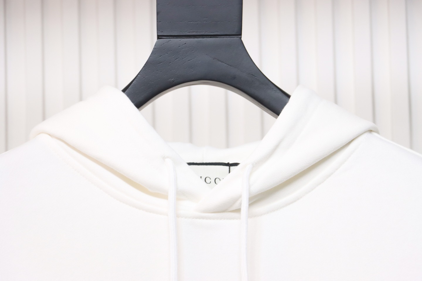Gucci 24SS Hooded Sweatshirt With Lettering On The Back White