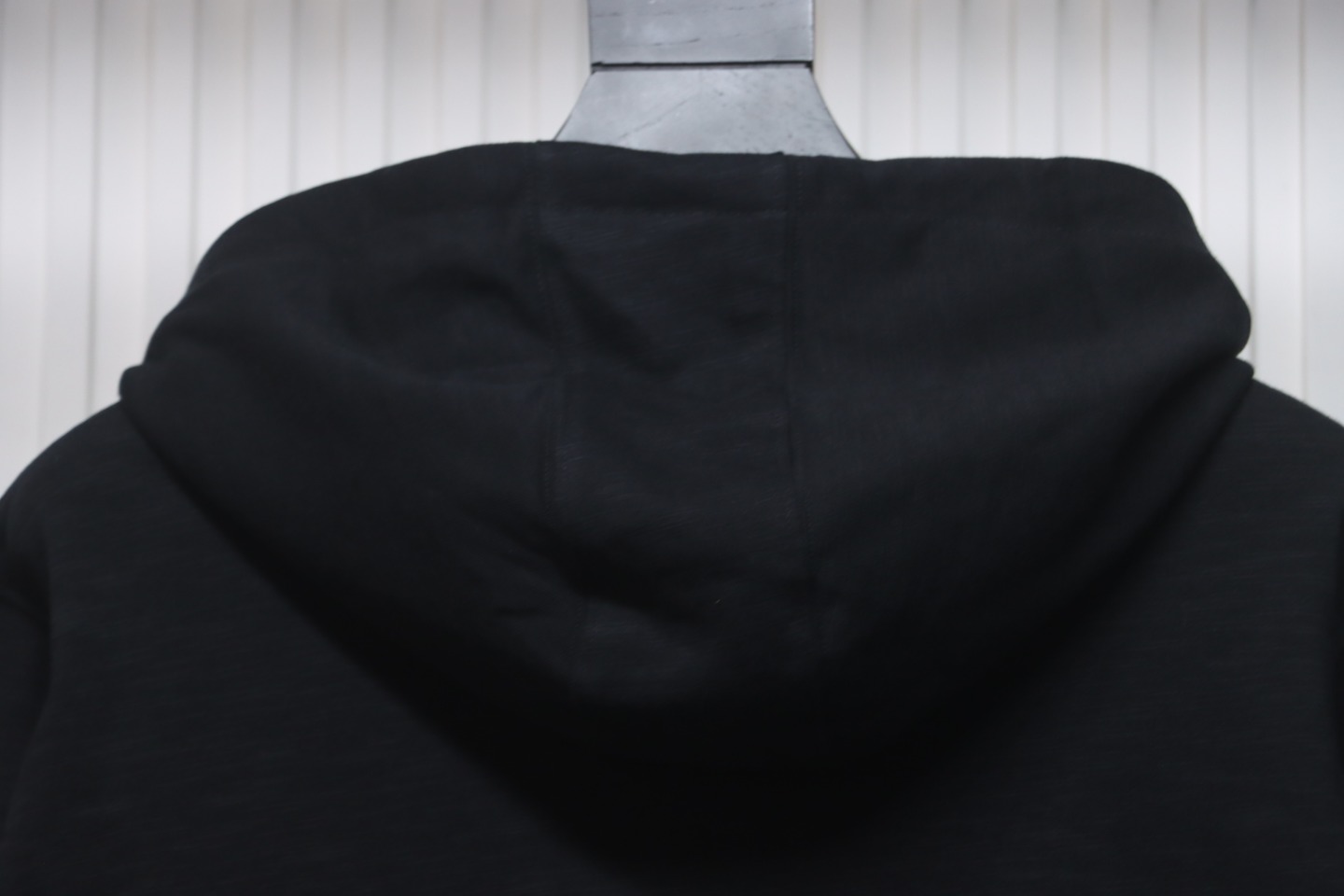 Gucci Black Hooded Sweatshirt With Double G Embroidery On Chest