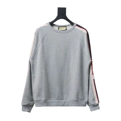 Gucci Classic Double Side Web Sweatshirt 01