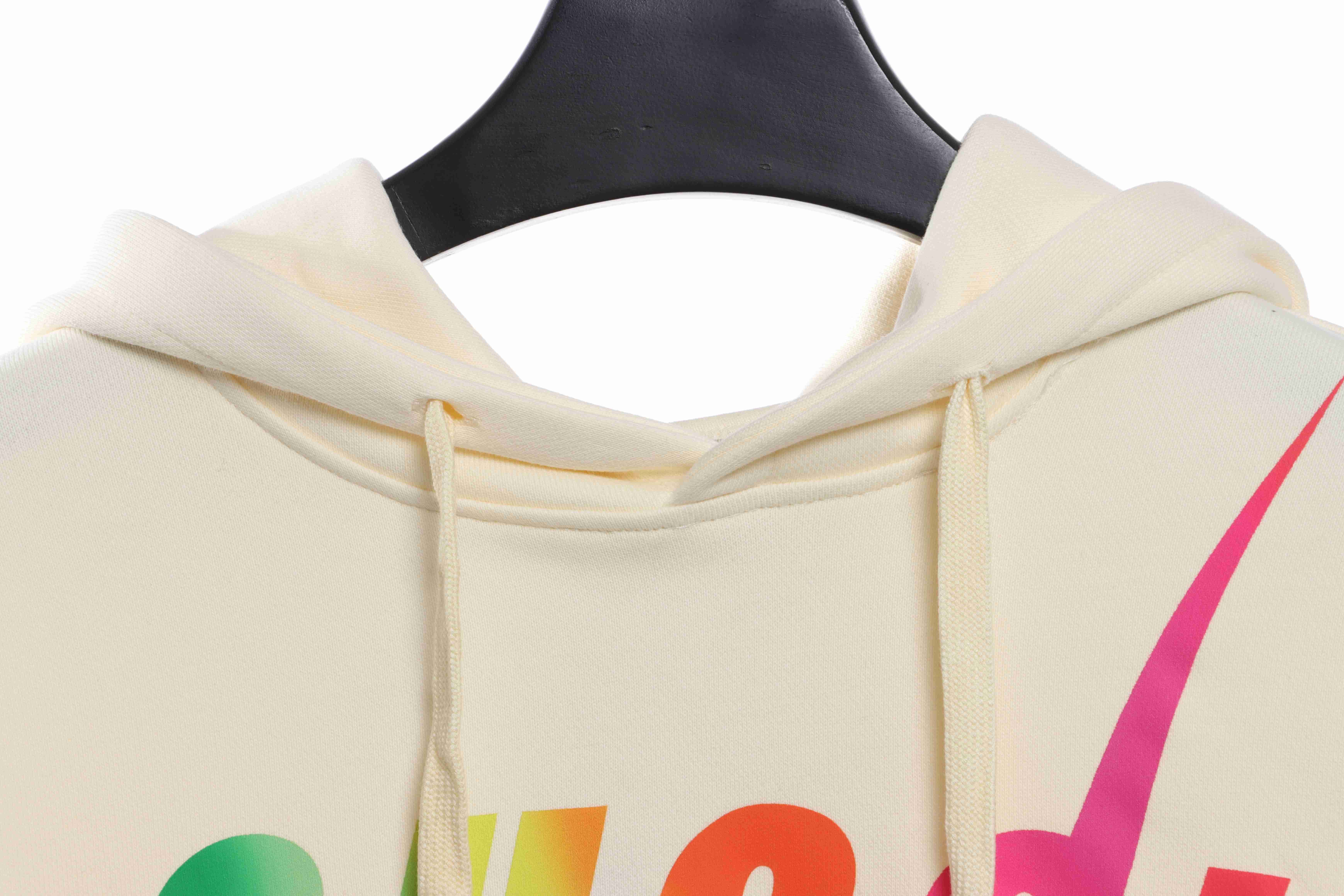 Gucci Gradient Lightning Hoodie Beige