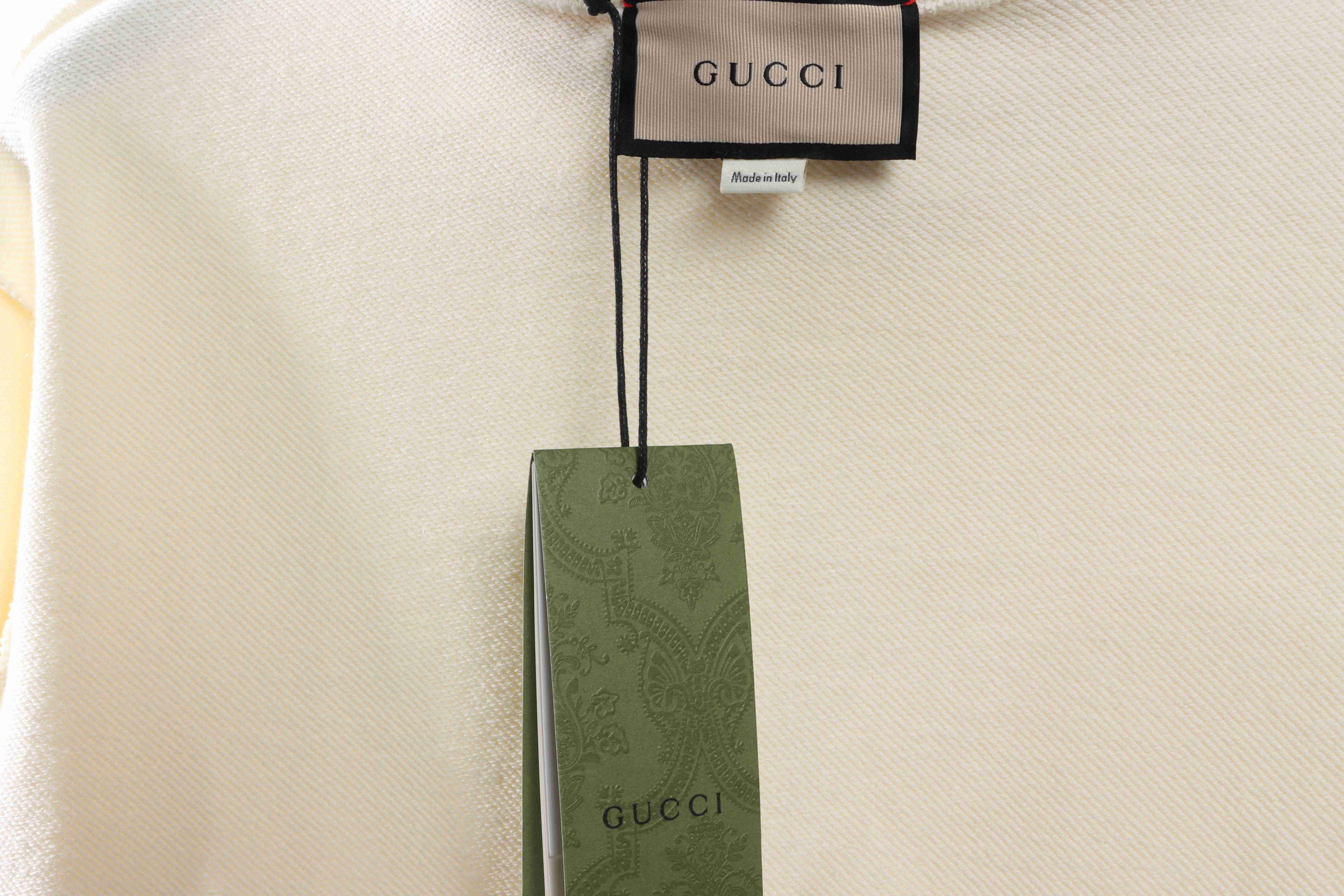 Gucci Gradient Lightning Hoodie Beige