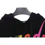 Gucci Gradient Lightning Hoodie Black