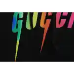 Gucci Gradient Lightning Hoodie Black