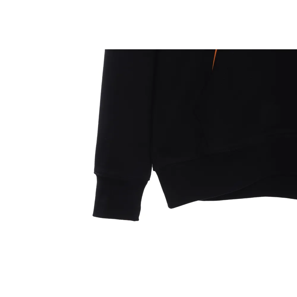 Gucci Gradient Lightning Hoodie Black
