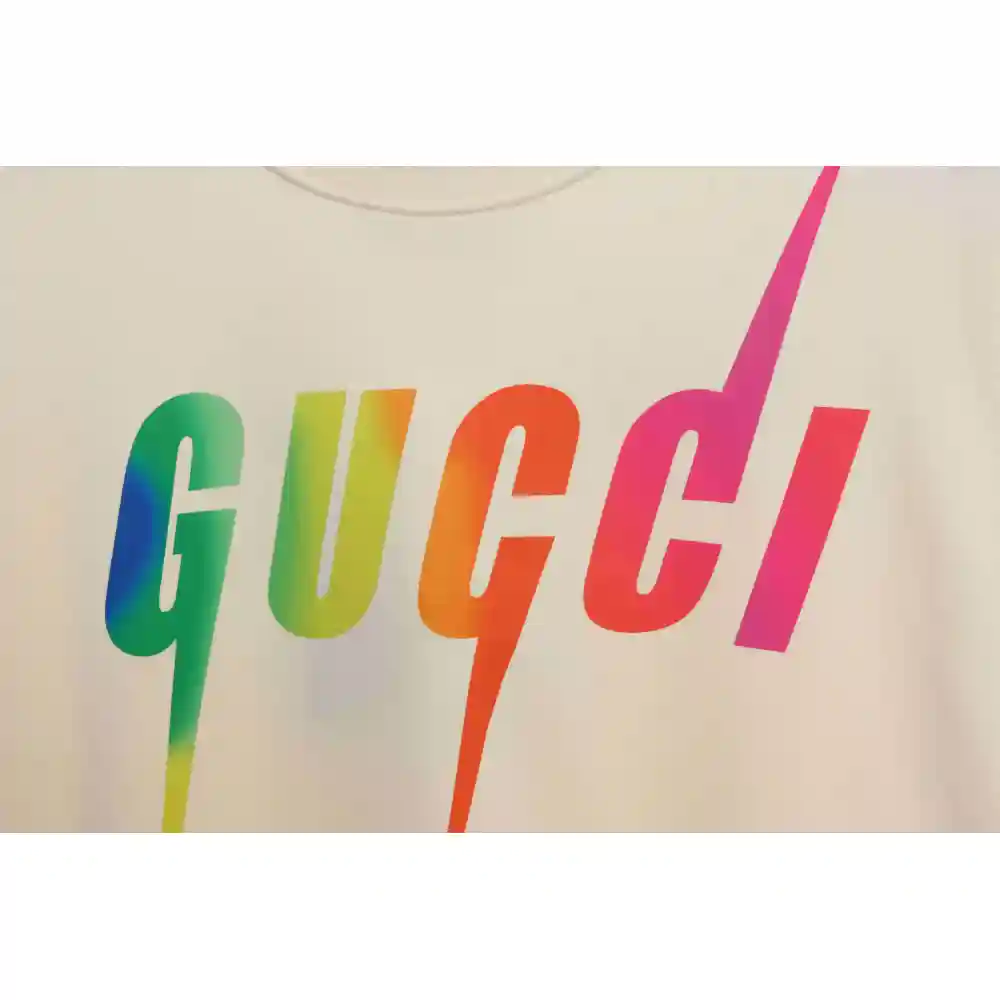 Gucci Gradient Lightning Sweatshirt Beige
