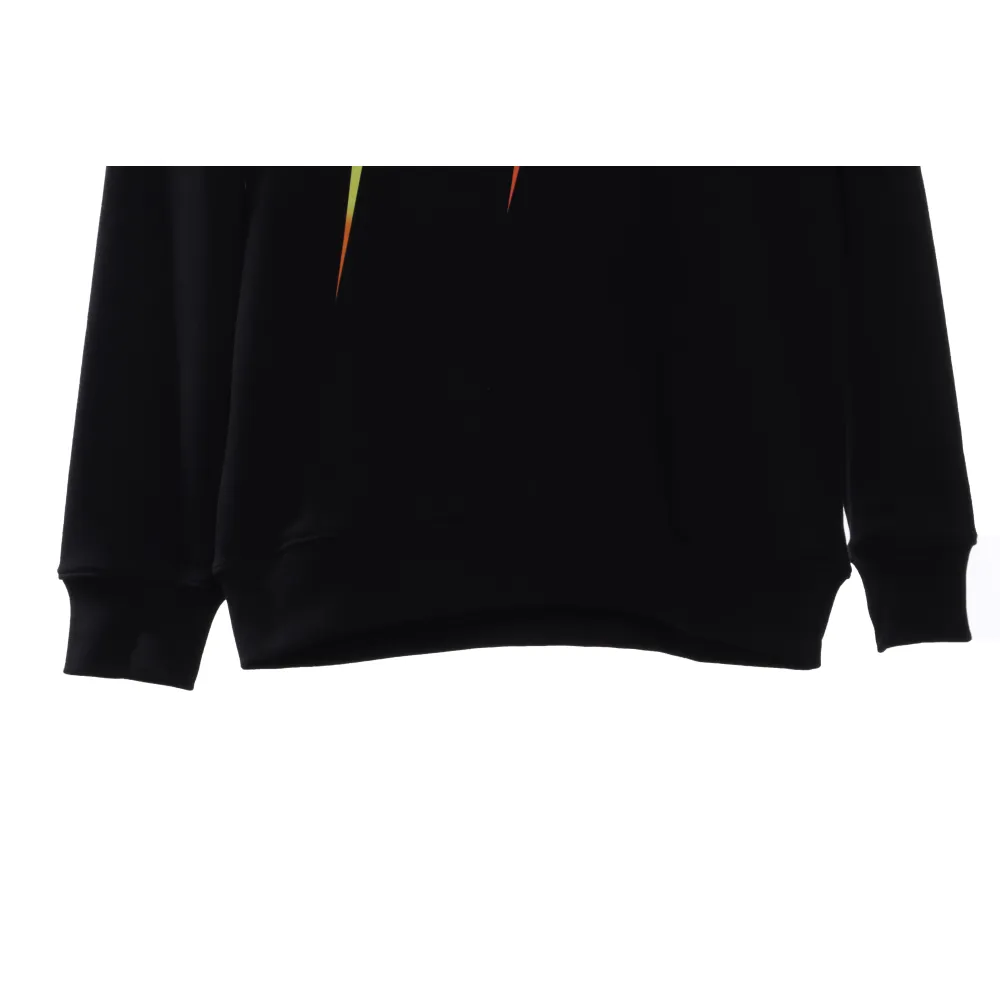 Gucci Gradient Lightning Sweatshirt Black