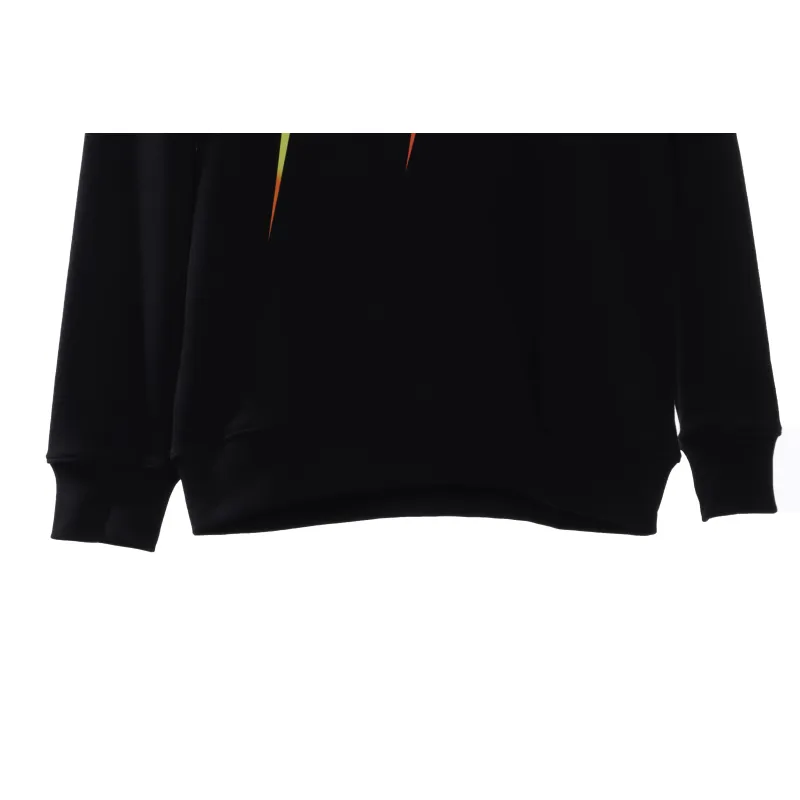 Gucci Gradient Lightning Sweatshirt Black