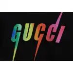 Gucci Gradient Lightning Sweatshirt Black