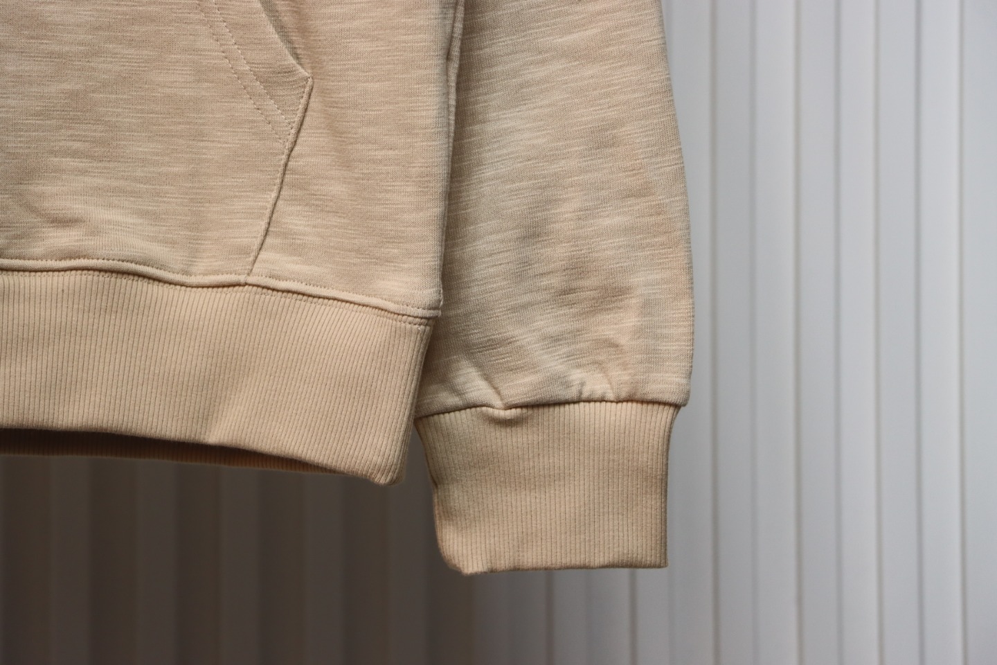 Gucci Khaki Hooded Sweatshirt With Double G Embroidery On Chest