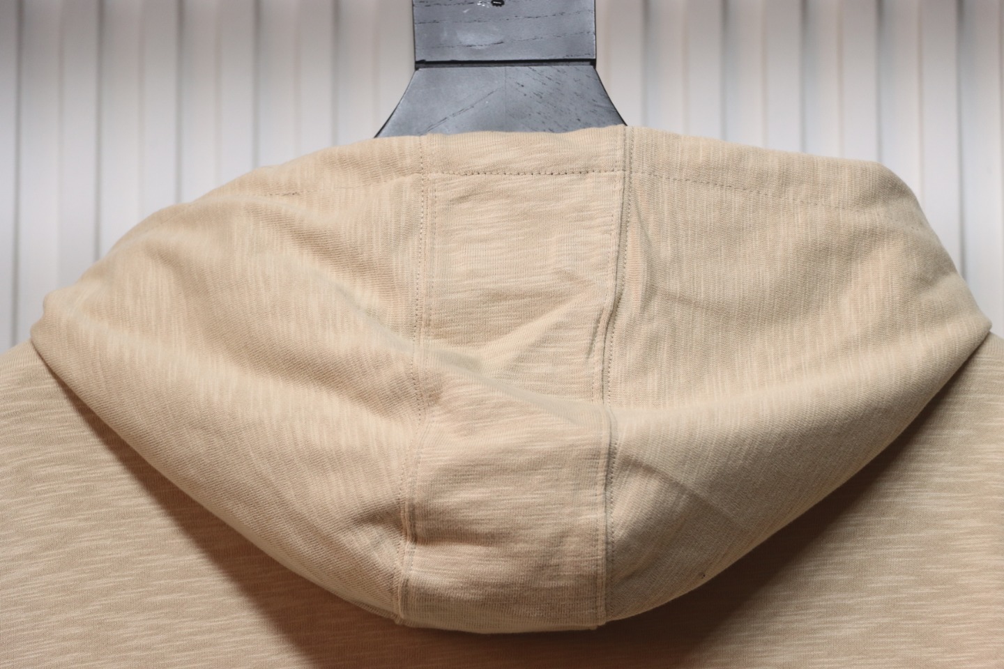 Gucci Khaki Hooded Sweatshirt With Double G Embroidery On Chest