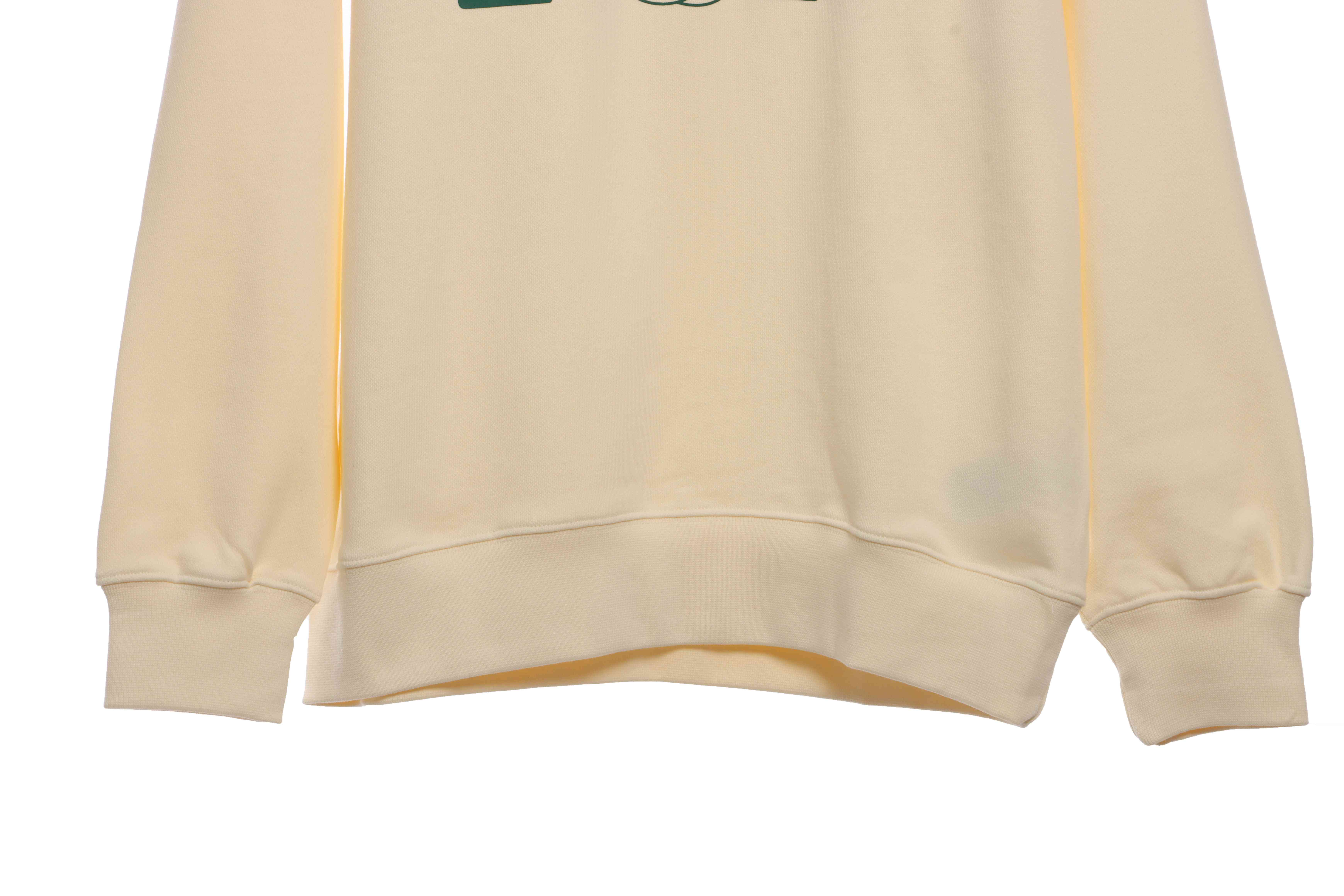 Gucci Lipstick Print Crewneck Sweatshirt Beige