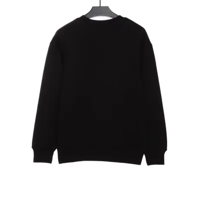 Gucci Lipstick Print Crewneck Sweatshirt Black 02