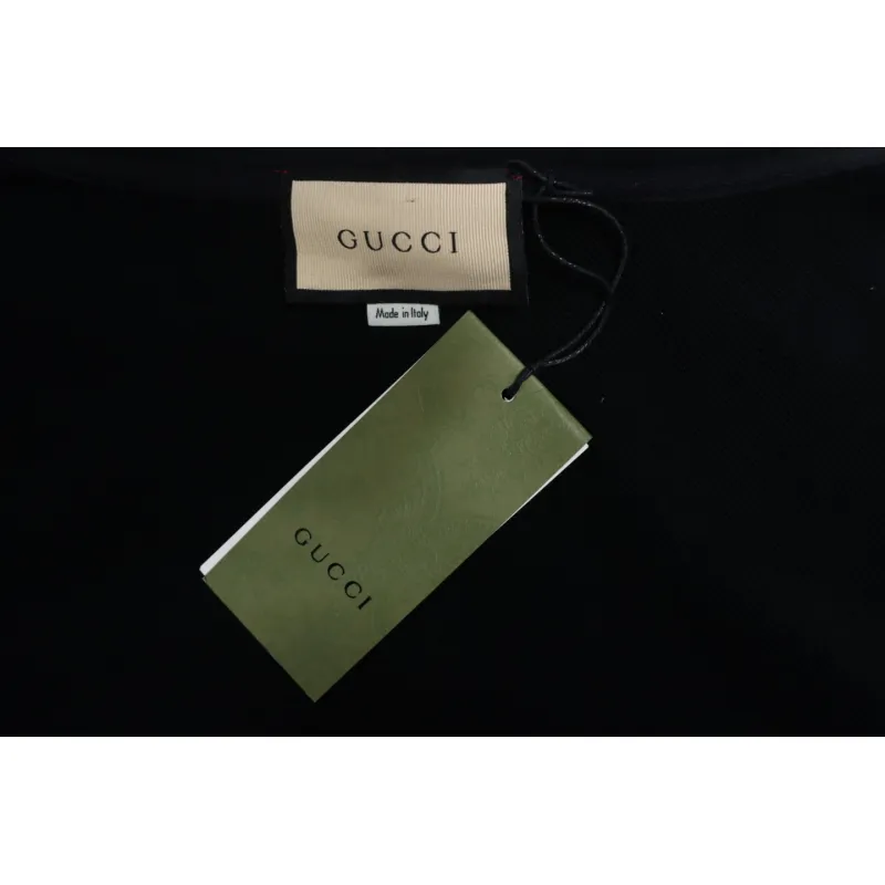 Gucci Mirrored Letter Print Hoodie