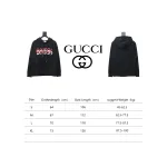 Gucci Mirrored Letter Print Hoodie
