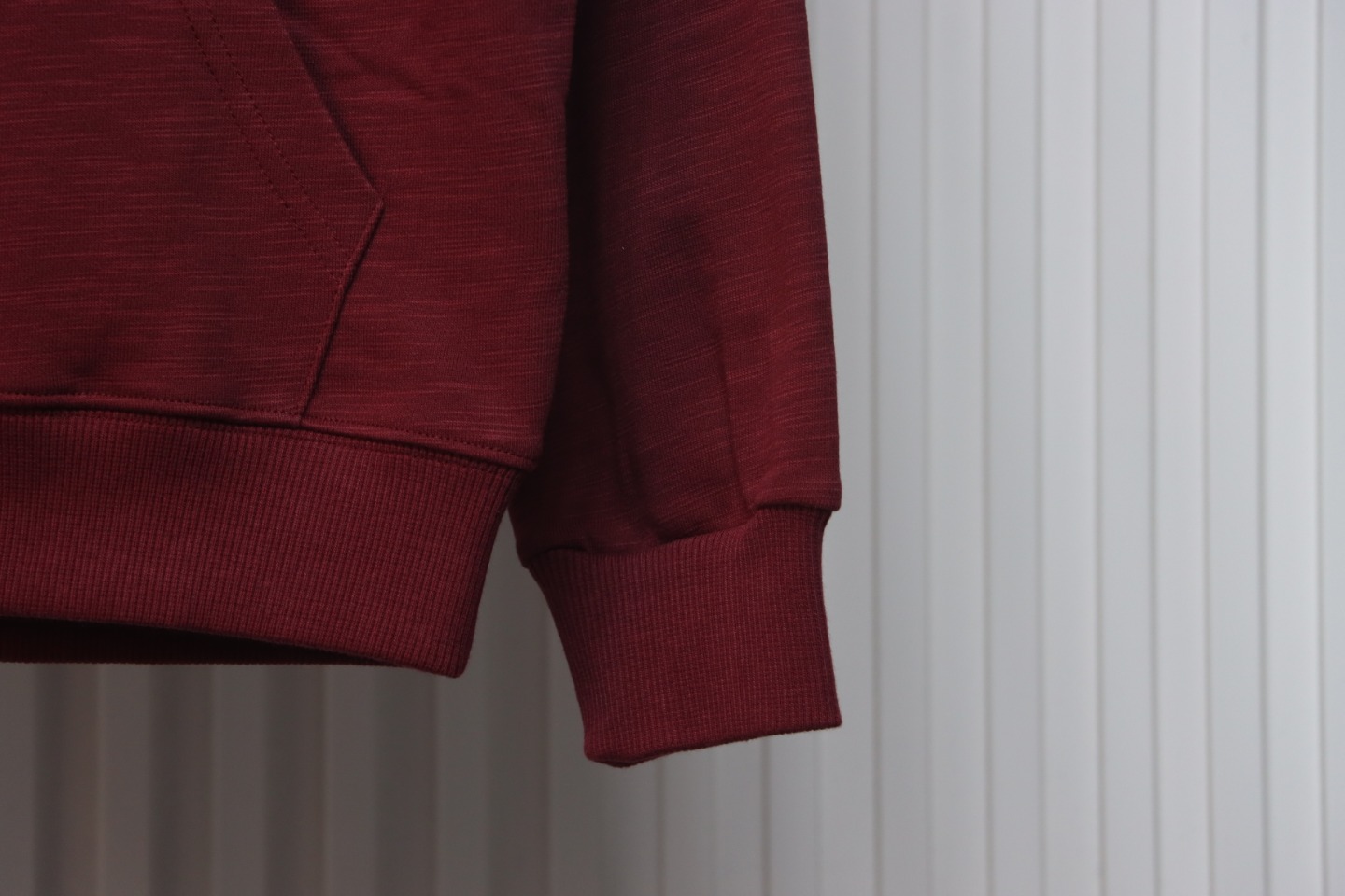 Gucci Red Hooded Sweatshirt With Double G Embroidery On Chest