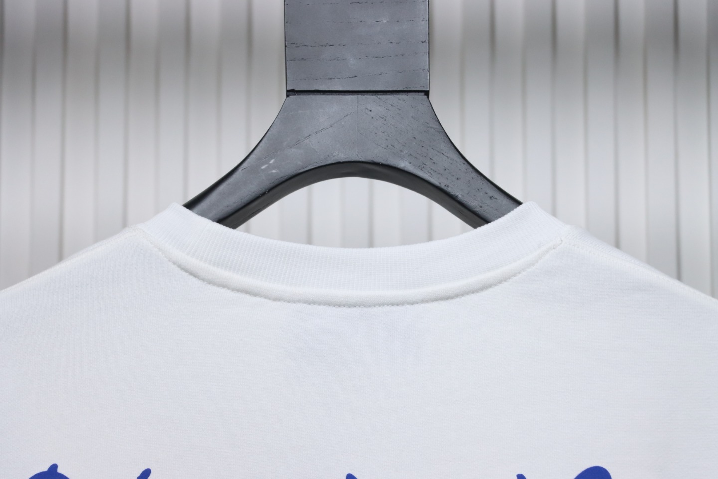 Gucci x Balenciaga Graffiti Print Crewneck Sweatshirt White