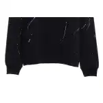 Gucci x Balenciaga Mirrored Graffiti Sweatshirt Black