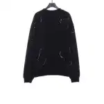Gucci x Balenciaga Mirrored Graffiti Sweatshirt Black