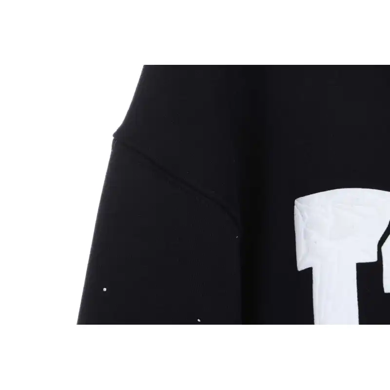 Gucci x Balenciaga Mirrored Graffiti Sweatshirt Black