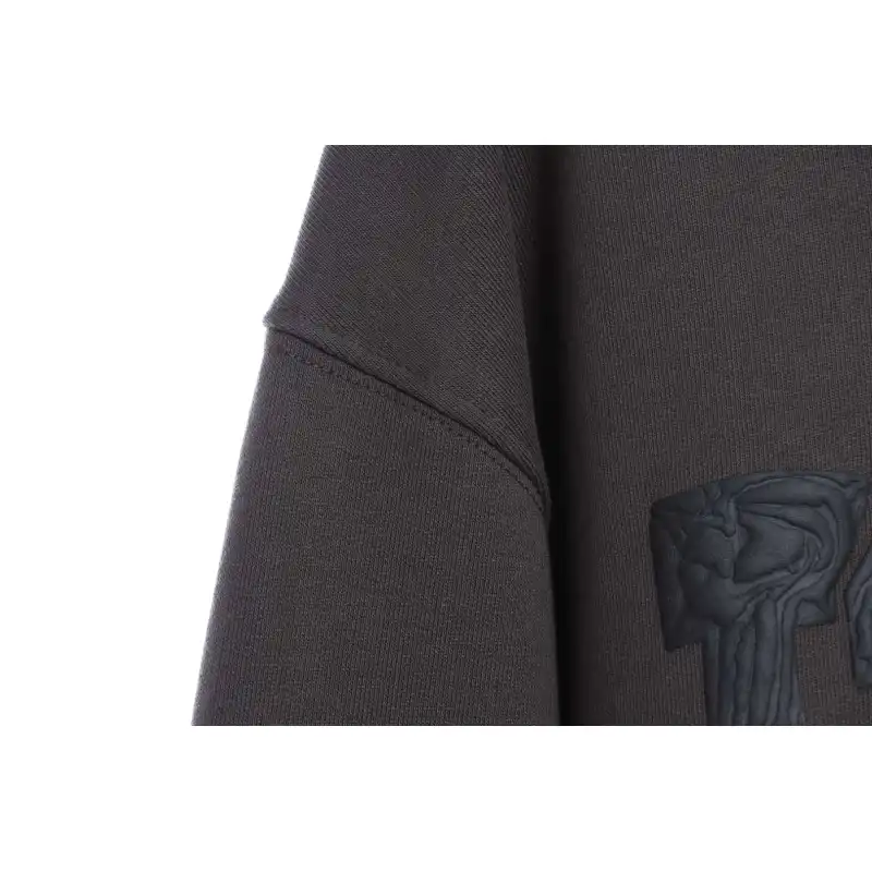 Gucci x Balenciaga Mirrored Graffiti Sweatshirt Grey