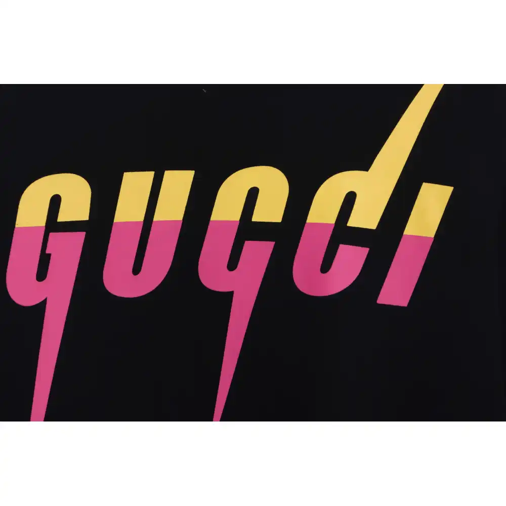Gucci Yellow And Pink Lightning Sweatshirt