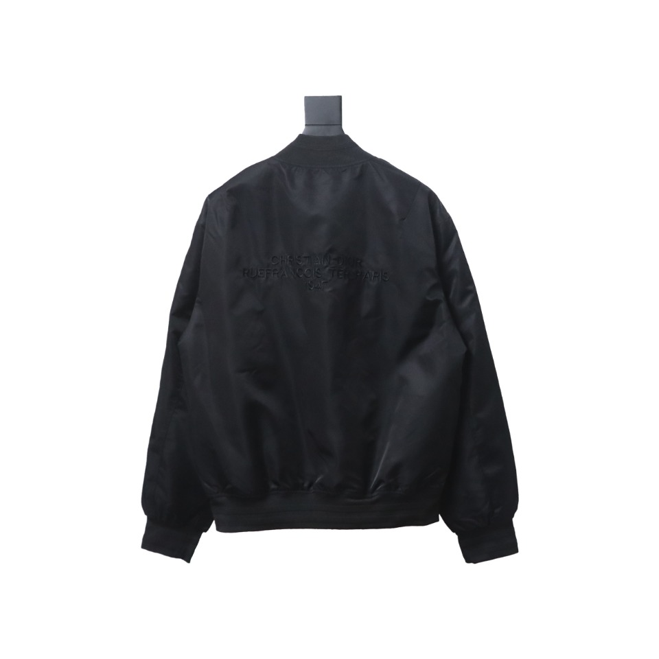 Dior 1947 Logo Embroidered Bomber Jacket