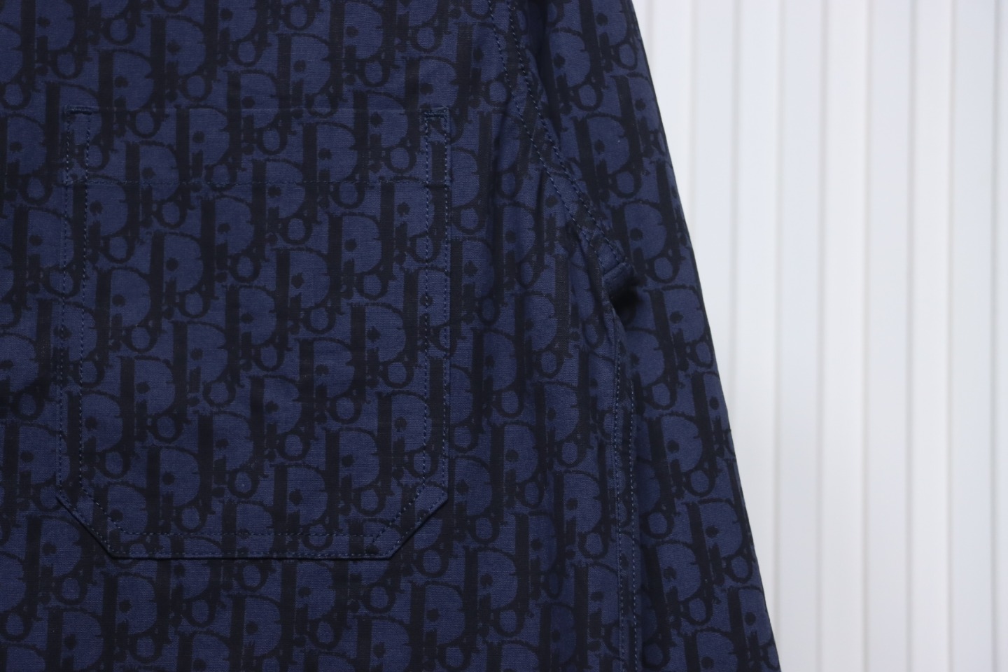 Dior 22ss Classic Printed Monogram Denim Shirt Jacket