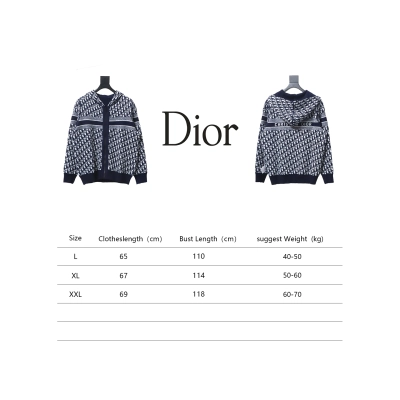 Dior 23Fw Oblique Cashmere Double-Sided Jacket Dark Blue 02