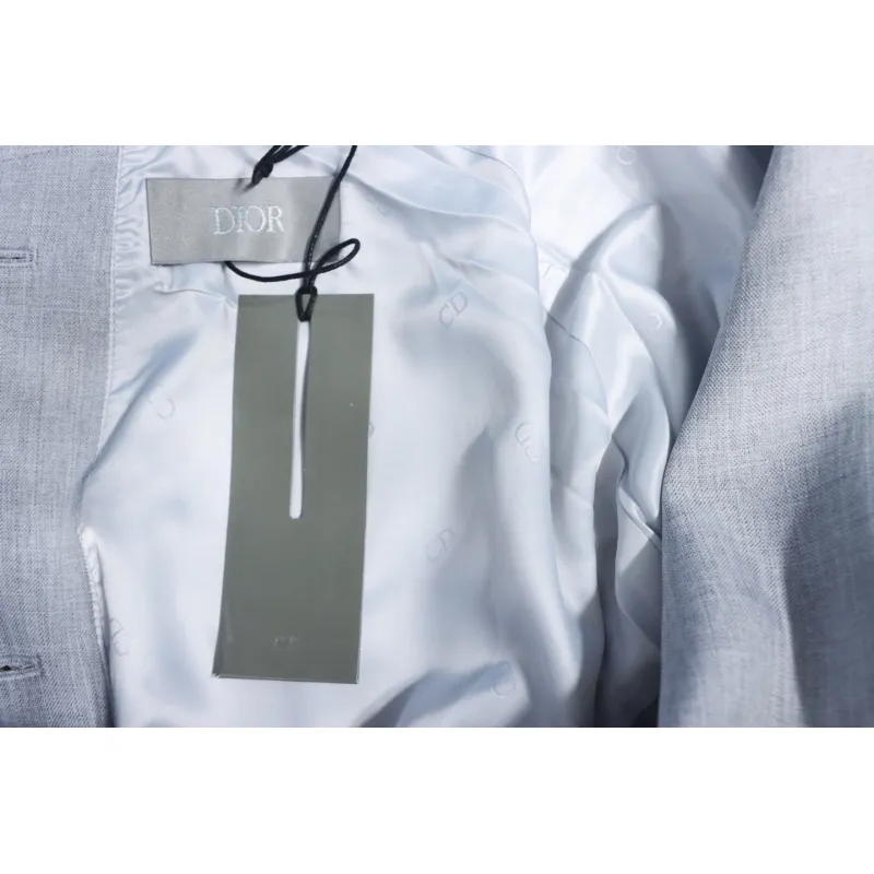 Dior 23FW Wool Button-Down Stand Collar Jacket