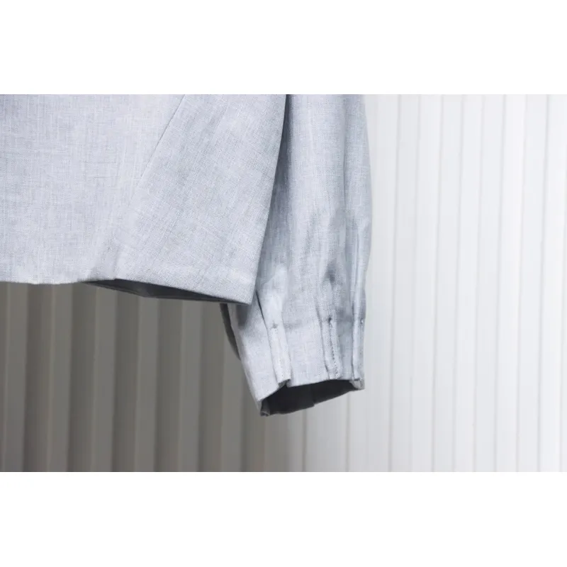 Dior 23FW Wool Button-Down Stand Collar Jacket