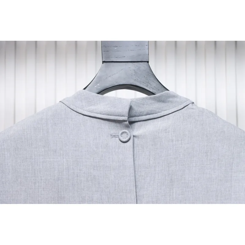 Dior 23FW Wool Button-Down Stand Collar Jacket