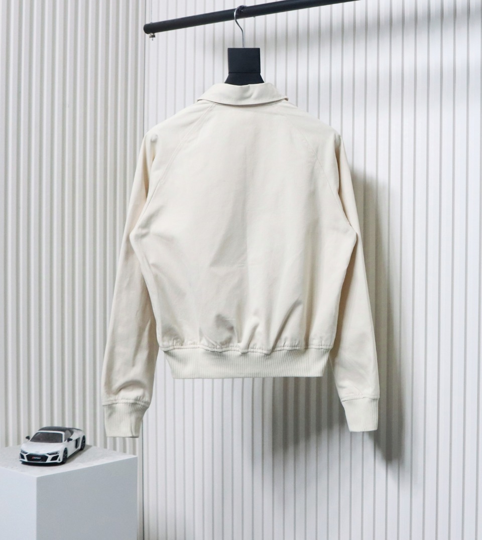 Dior 24Fw Embroidered Heart Cropped Jacket