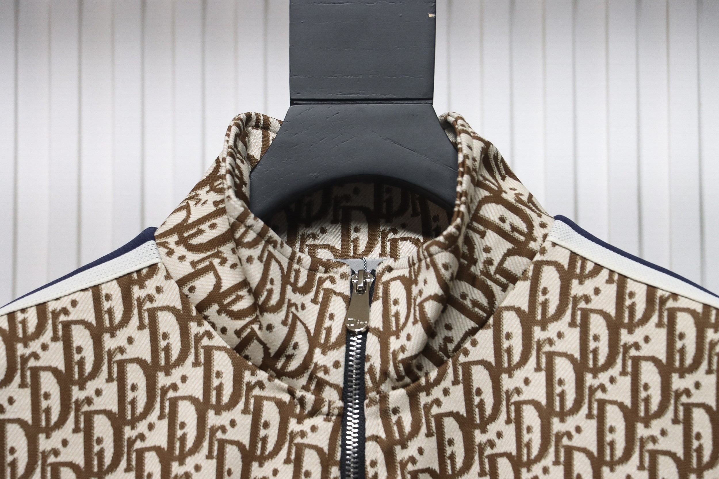 Dior 24Fw Full Print Jacquard Side Ribbon Suit Jacket